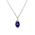Silver Birthstone necklace
