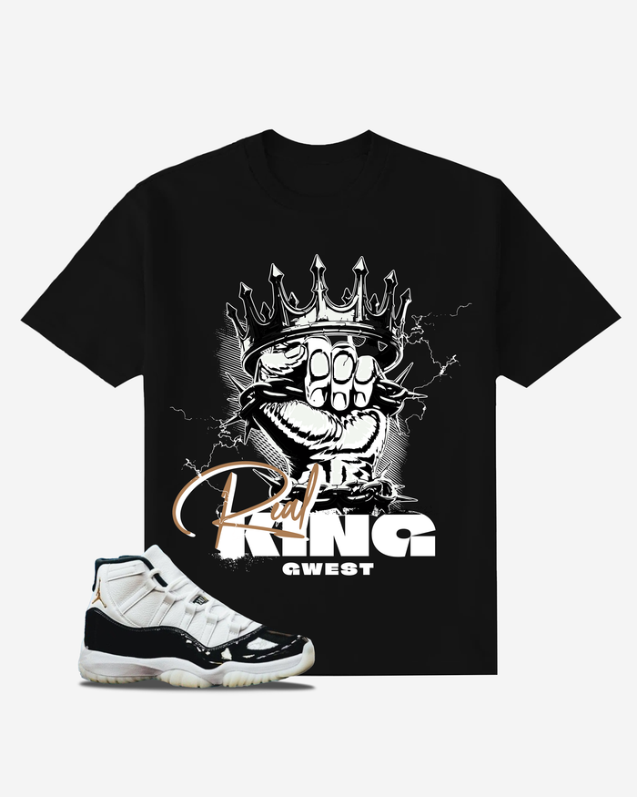 G West Real King Oversized T-Shirt Mens