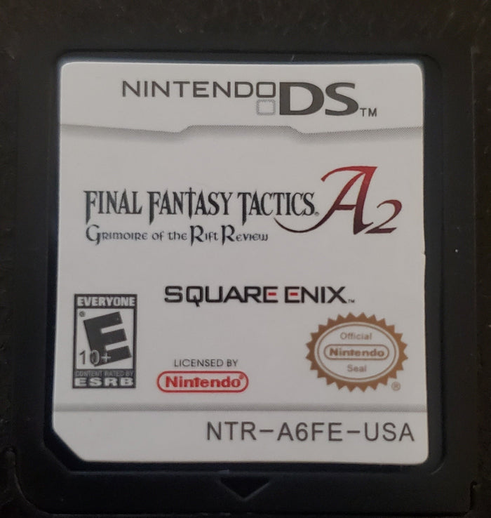 Final Fantasy Tactics A2 NDS Video Game Cartridge Nintendo DS 2008