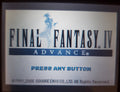 Final Fantasy IV 4 Advance GBA Video Game Boy Advance Nintendo 2005