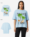G West Womens Oversized Pure Vocal T Shirt