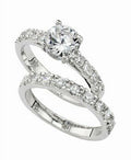 Charter Club Ring Set, Cubic Zirconia Engagement , Size 5