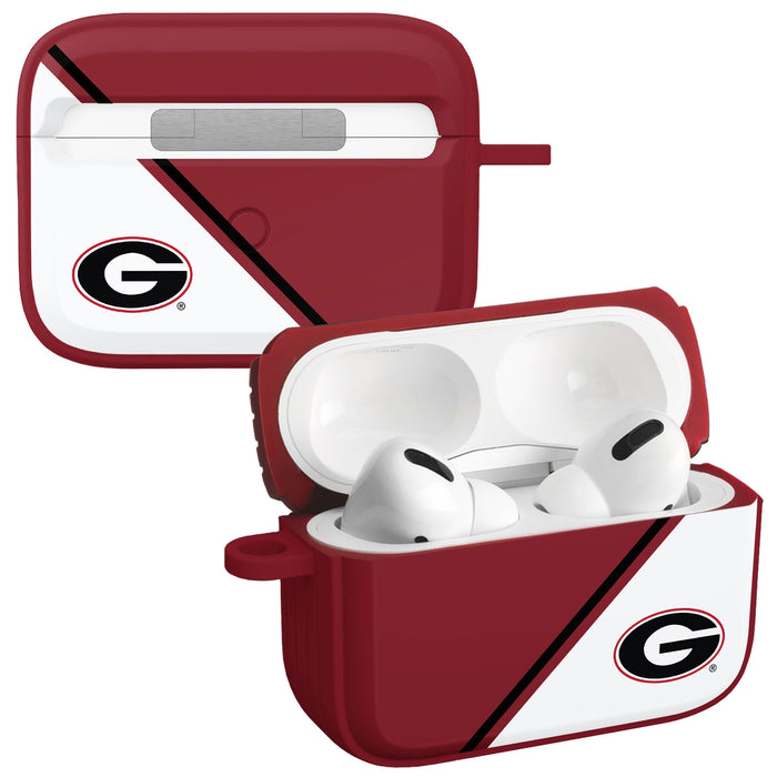 Georgia Bulldogs HDX Champion Series Apple AirPods Pro 1 & 2 Case Cover