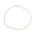 Gigi silver charm bracelet