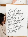 Poster: God can do anything