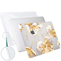 Macbook Air Case 13-inch - Gold Botanical Design