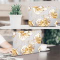 MacBook Air 15-inch (M2-M5) Case - Gold Botanical Design