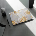 MacBook Pro Clear 14-inch (M1–M5, M5 Pro/M5 Max) Case - Gold Botanical Design