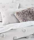Whim by Martha Stewart Collection Chenille Dot 3-PC. King Comforter Set