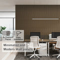 Hausvita 48 x 6 inch WPC Slat Wall Panel (16 Pack)