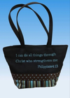 Tote Bag "I Can Do All Things"  - Inspirational & Stylish!