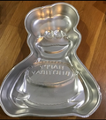 Vintage Cookie Monster  cake pan from 1982