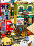 Christmas Trees for Sale Sign (6x6 Tile), B3 Customs made using LEGO parts