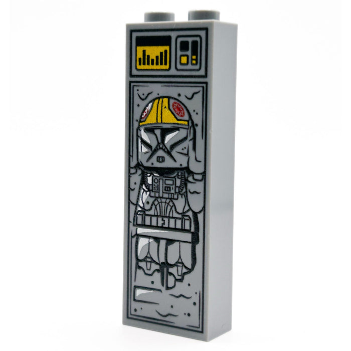 P1 Pilot Trooper in Carbonite (1x2x5 Brick)