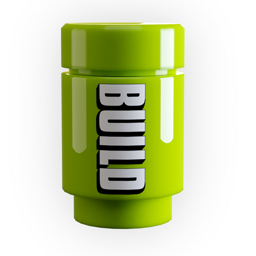 BUILD Energy Drink Can (Lime Shock)