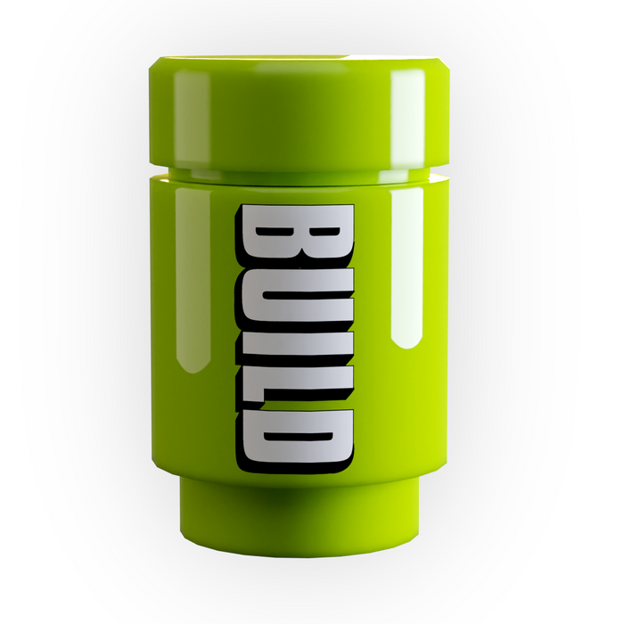BUILD Energy Drink Can (Lime Shock)