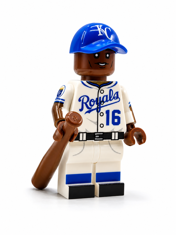 #16 KC Outfielder Legends Baseball Player Minifig
