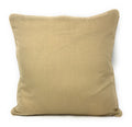 DaDa Bedding Elegant Golden Persian Style Rug Floral Tapestry Throw Pillow Covers 16" x 16"