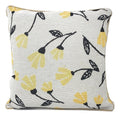 DaDa Bedding Set of 4 Pieces - Floral Garden Botanical Tapestry Throw Pillow Covers Bundle Pack - 16" x 16"