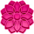 Mandala eTray Shallow Slow Feeder Dog Bowl for Enrichment | USA Made