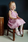 Kids Floral Mary Janes – Breathable Flower Pattern Toddler Dress Shoes