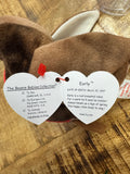 TY Beanie Baby 1997 Early the Robin w/ Errors Rare