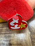 Rare Ty Beanie Baby Strut the Rooster 1996 – P.V.C. Pellets With Tag 14 Errors
