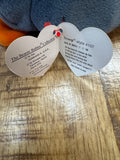 Ty Beanie Baby – Scoop the Pelican 1996 – P.V.C. Pellets With Tag 15 Errors