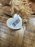 Ty Beanie Baby Spunky The Cocker Spaniel 1997 Retired With Tag Errors, Pellets