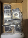 Emtek Singlepoint Entry Set with Mormont Mortise and Poseidon Lever
