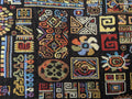 DaDa Bedding Set of 4-Pieces Ethnic Ornaments Geometric Black Tapestry Dining Placemats 13” x 19” (18118)