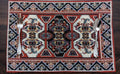 DaDalogy Set of 4-Pieces Majestic Kilim Red Persian Rug Woven Tapestry Placemats 13” x 19” (18195)