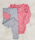 Carter's Baby Girls 2-Pc. Bodysuit and Leggings Cotton Set