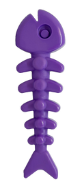 Fish Bone Nylon Dog Toy for Aggressive Chewers | USA Made | SodaPup