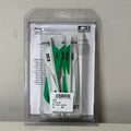 Bohning Blazer Quickfletch (6-Pack), Neon Green,White
