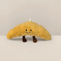 13" Giant Croissant Plushie | Ultra-Soft Aesthetic Food Pillow
