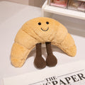 13" Giant Croissant Plushie | Ultra-Soft Aesthetic Food Pillow