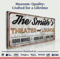 Family Theater and Lounge IV Sign