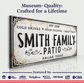Family Patio Sign