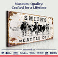 Personalized Cattle Sign II