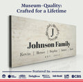 Personalized Rustic Family Sign