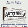 Vintage Antique Market Sign II