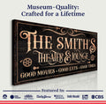 Personalized Theater Sign V