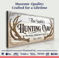 Hunting Camp Family Sign