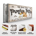Personalized Pumpkin Patch Sign V