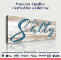 Stay Salty Coastal Sign II