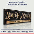 Personalized Horse Ranch Sign