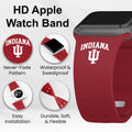 Indiana Hoosiers HD Apple Watch Band