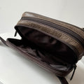 Full-Grain Crazy Horse Leather Waist Bag – Crossbody Travel Waist Pack