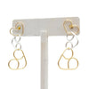 Intertwined earrings